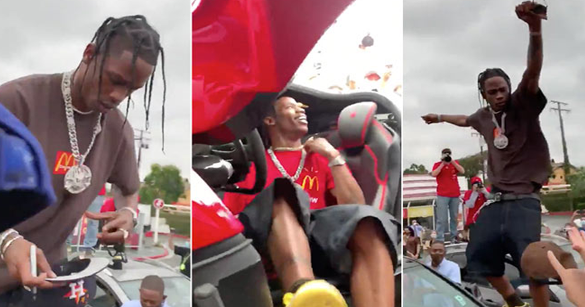 被饒舌歌手點餐搞久了，麥當勞找來 Travis Scott 聯名，正式震懾全世界！