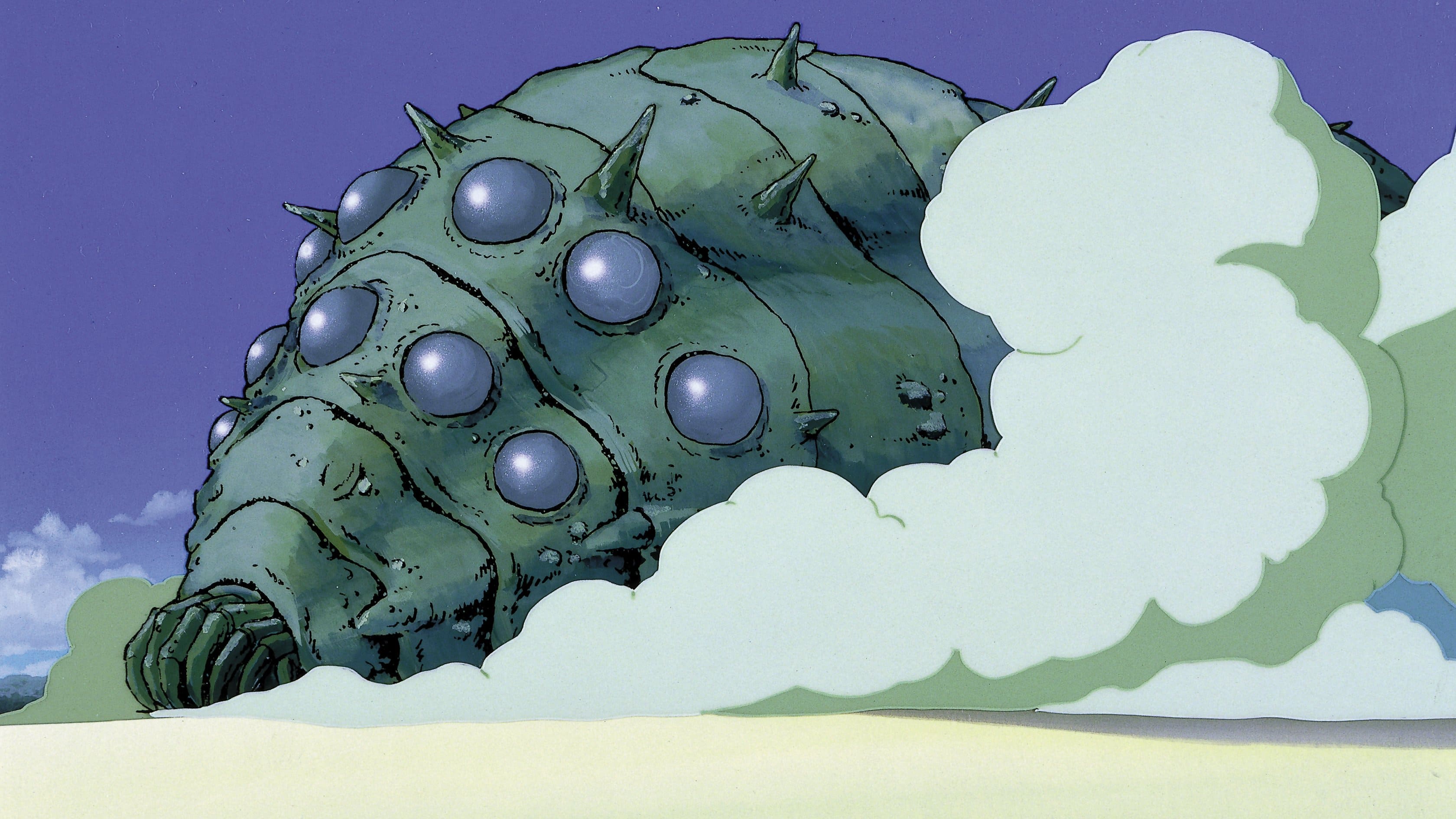 《風之谷》台灣限定海報震撼登場！王蟲眼睛靈動閃爍玻璃質感