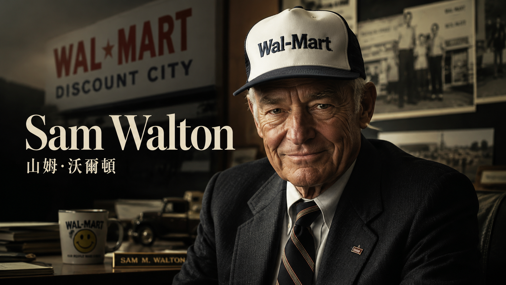 山姆・沃爾頓如何打造Walmart？從小鎮折扣到7130億美元零售系統