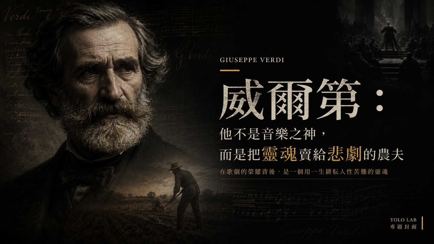 Verdi《弄臣》《茶花女》《阿依達》《法斯塔夫》悲劇旋律與人物選擇分析圖