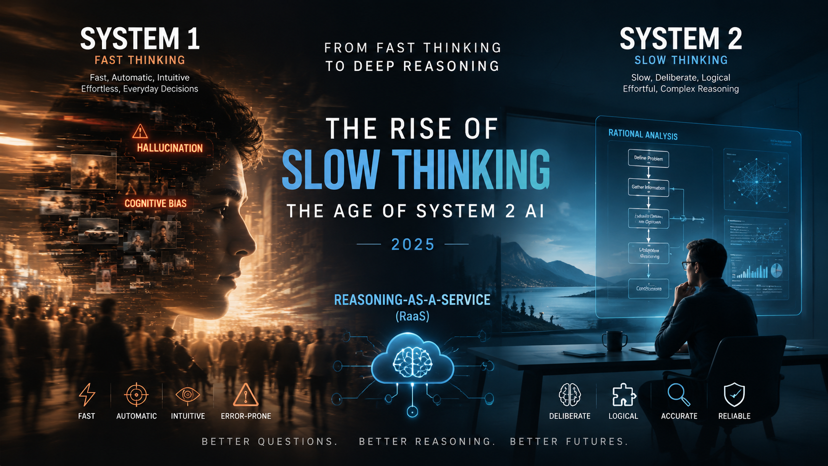 從機率生成到邏輯演繹：RaaS (推理即服務) 與 System 2 AI 的崛起