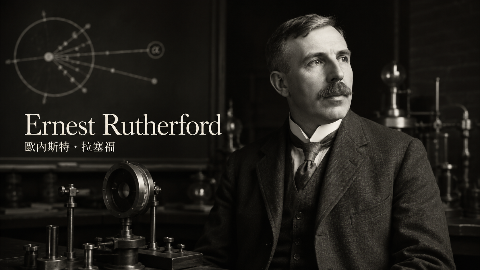 Ernest Rutherford 為何重要?金箔散射如何讓原子核浮現
