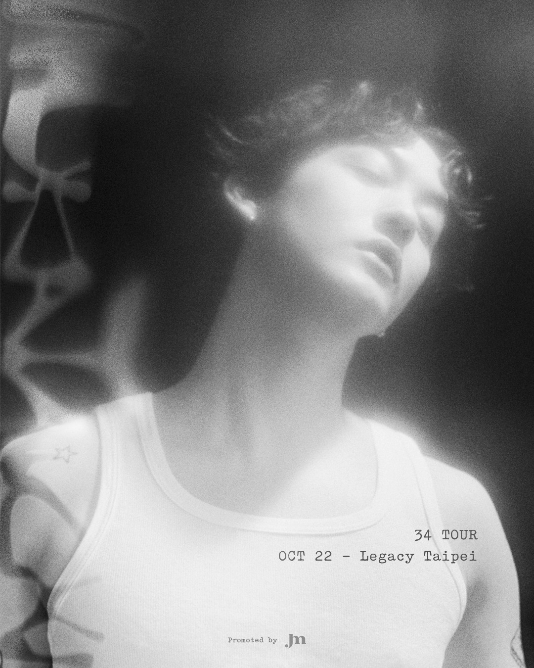 向井太一《THE 34 TOUR》台北站10月22日登Legacy Taipei：票價、福利與購票資訊