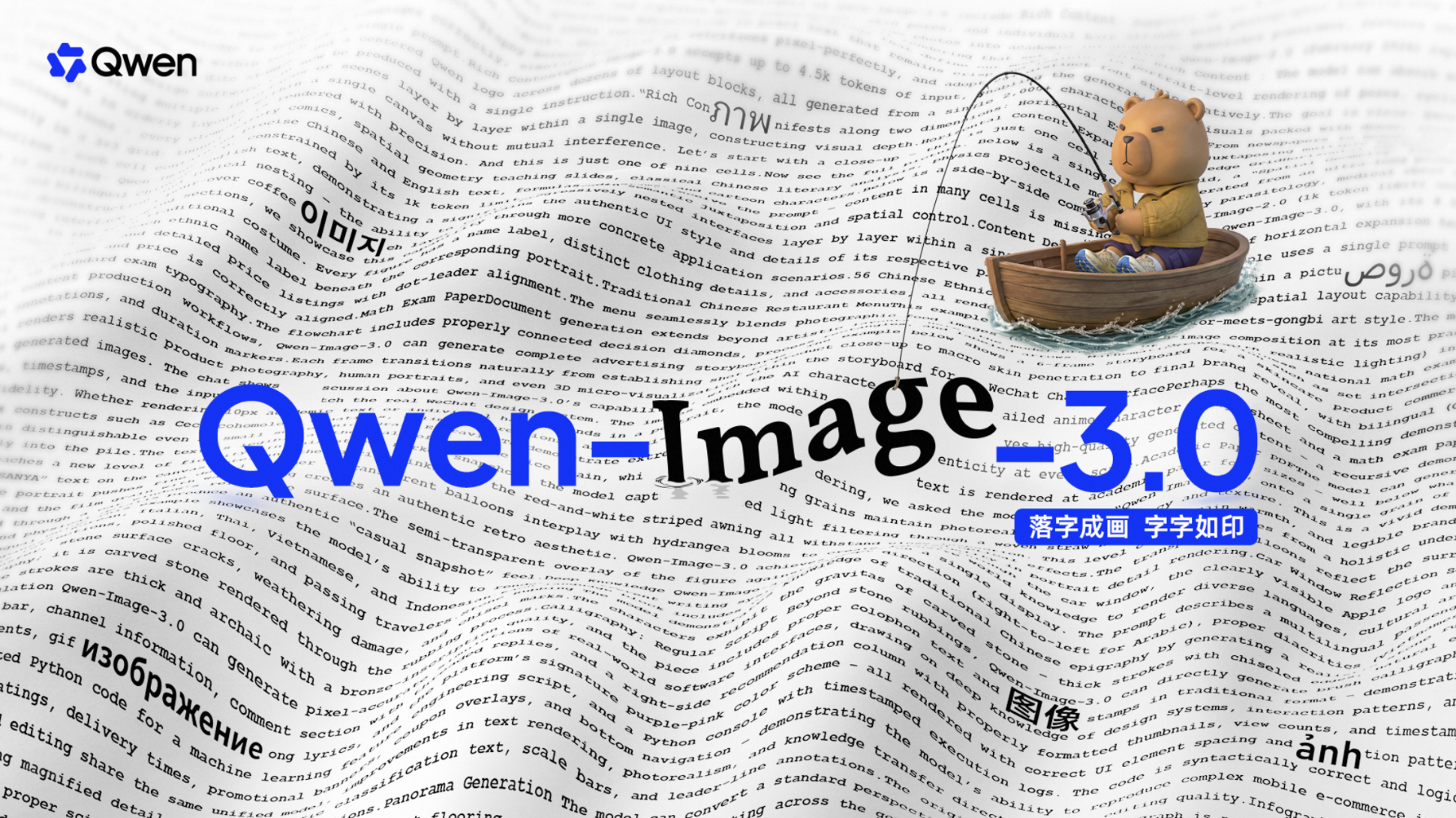 Qwen-Image-3.0適合做什麼？視覺文件、文字、UI與分鏡生成