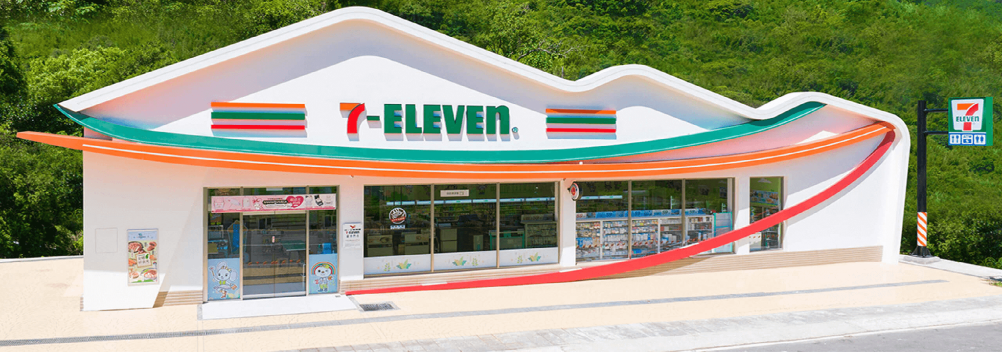 統一超商官方永續頁展示的7-ELEVEN門市網路