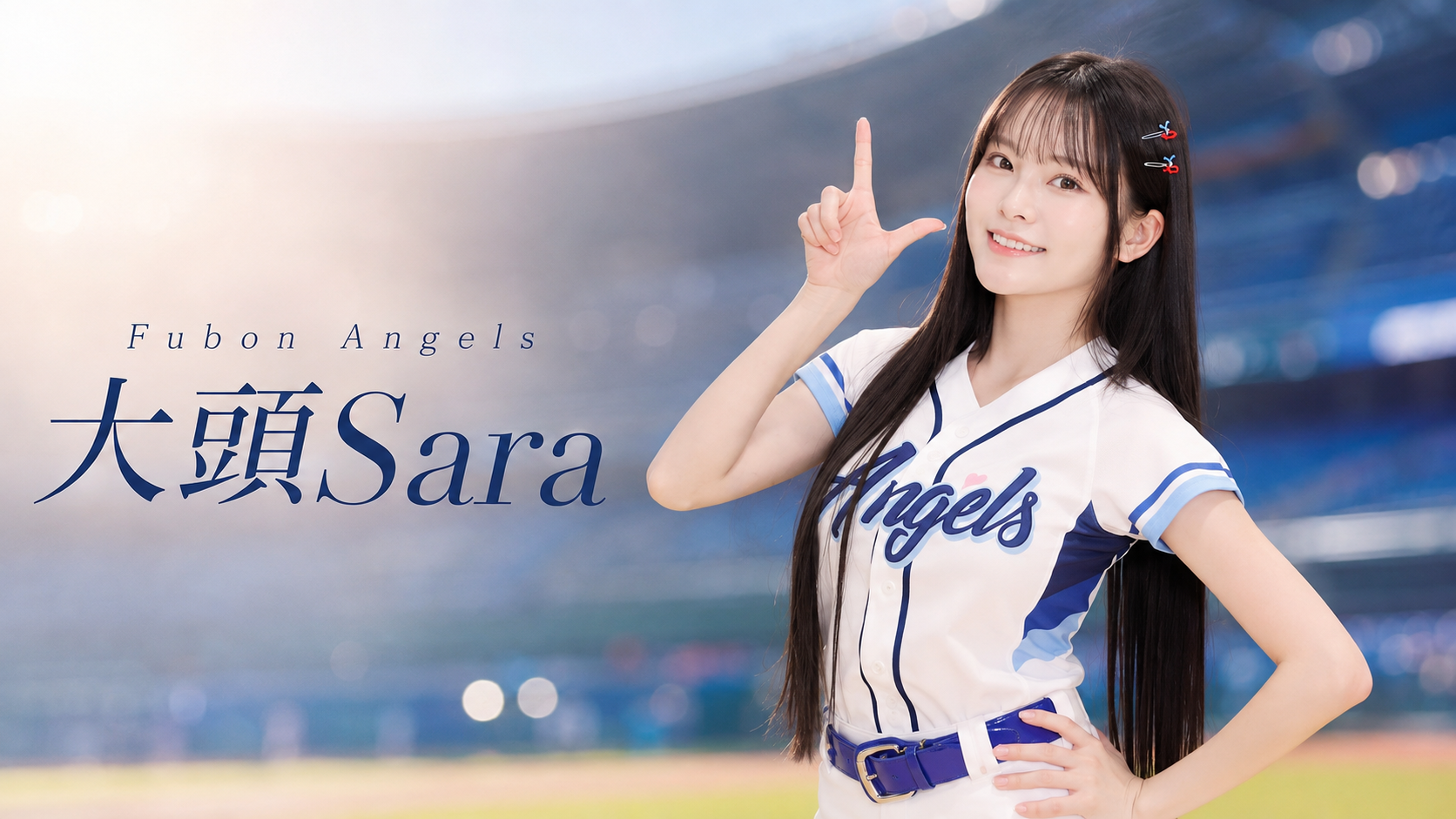 Fubon Angels舞蹈組長大頭Sara人物專題首圖