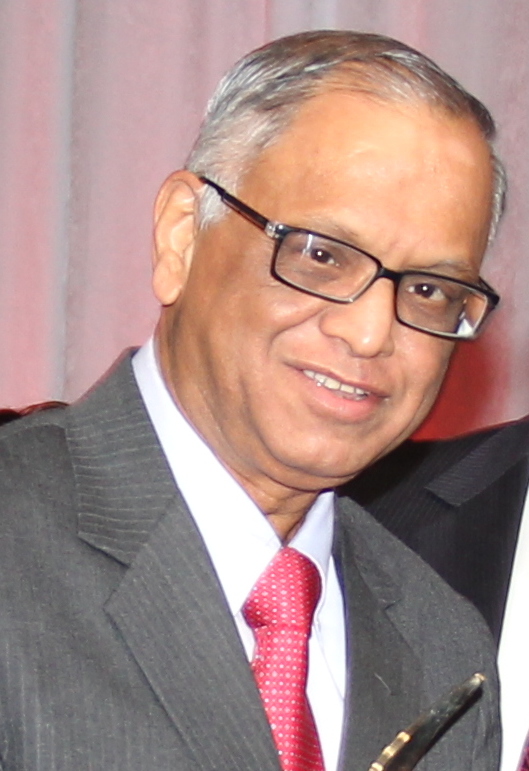 N. R. Narayana Murthy，Infosys全球軟體交付與人才治理創辦人肖像