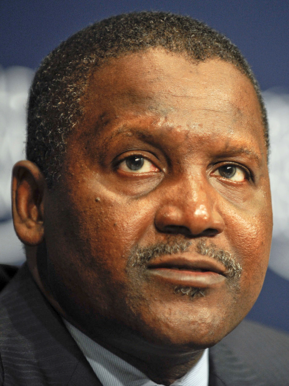 Aliko Dangote,非洲水泥、物流與工業平台創辦人肖像