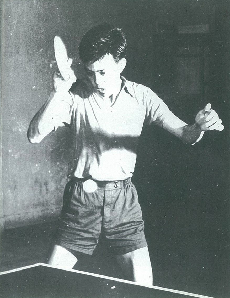 廣州體育學院容國團專題頁中的 1956 至 1957 年歷史照片