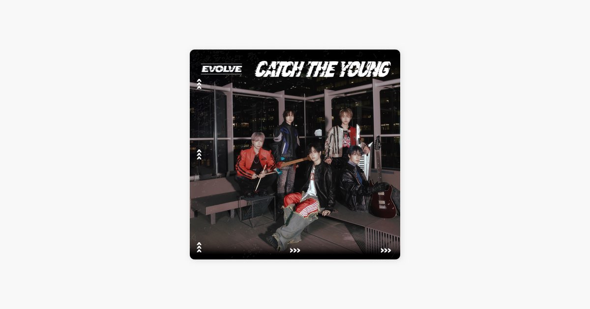 CATCH THE YOUNG《EVOLVE》官方專輯封面