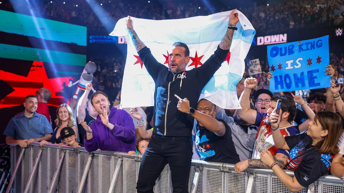 CM Punk 在 WWE 官方人物頁的肖像