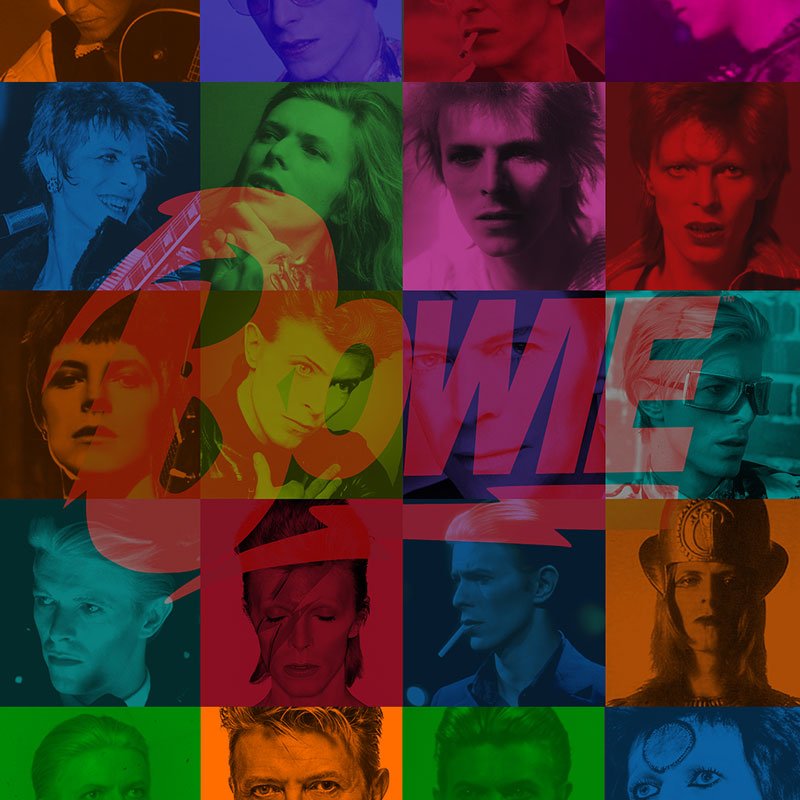 David Bowie 官方人物肖像