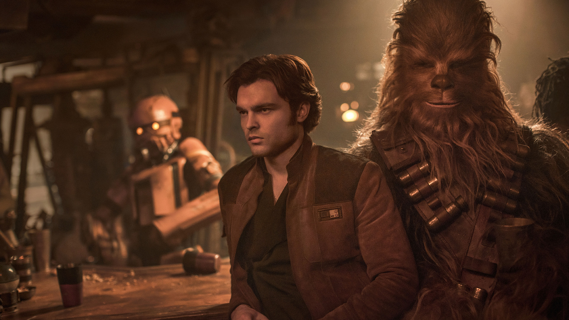 Lucasfilm《Solo: A Star Wars Story》官方劇照中的 Emilia Clarke