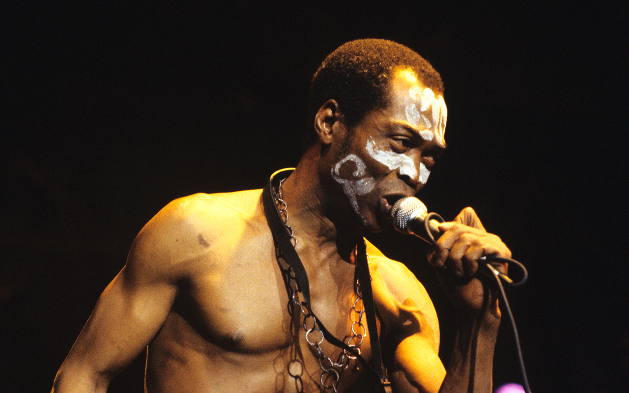 Rock and Roll Hall of Fame 官方 Fela Kuti 人物圖片