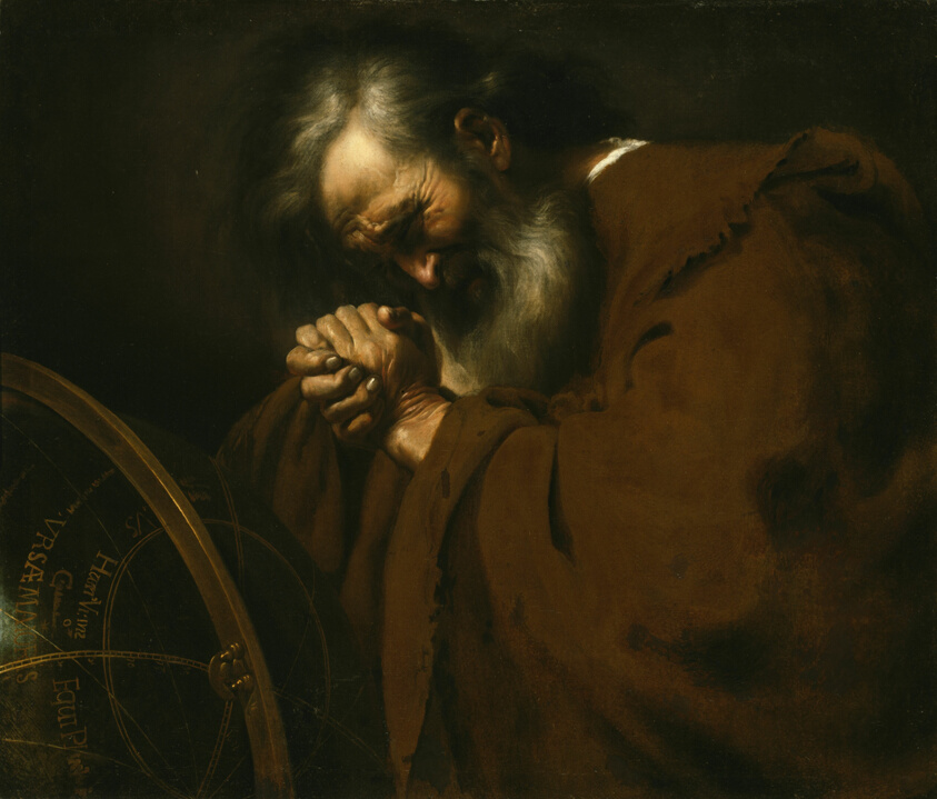芝加哥藝術學院收藏的《Heraclitus, the Weeping Philosopher》