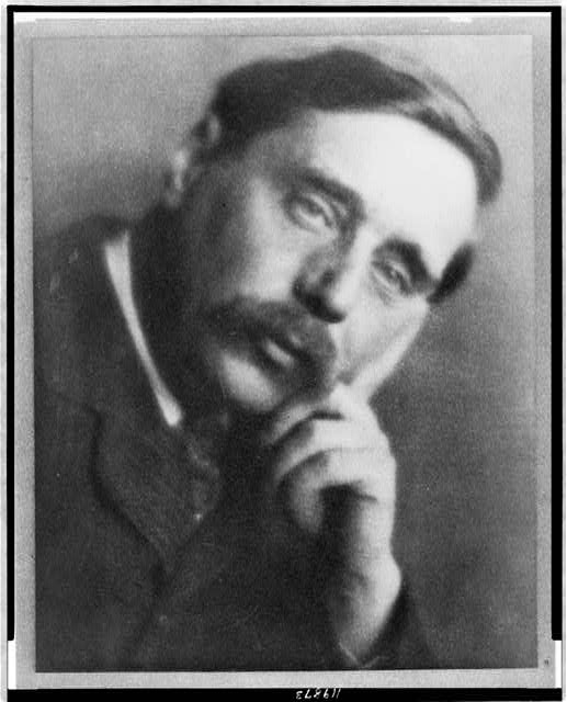 H.G. Wells 肖像,Alvin Langdon Coburn 攝