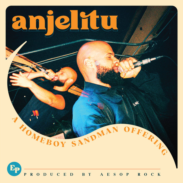 Homeboy Sandman《Anjelitu》官方專輯封面