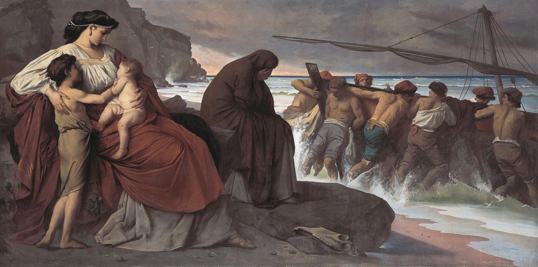 Anselm Feuerbach筆下的美狄亞