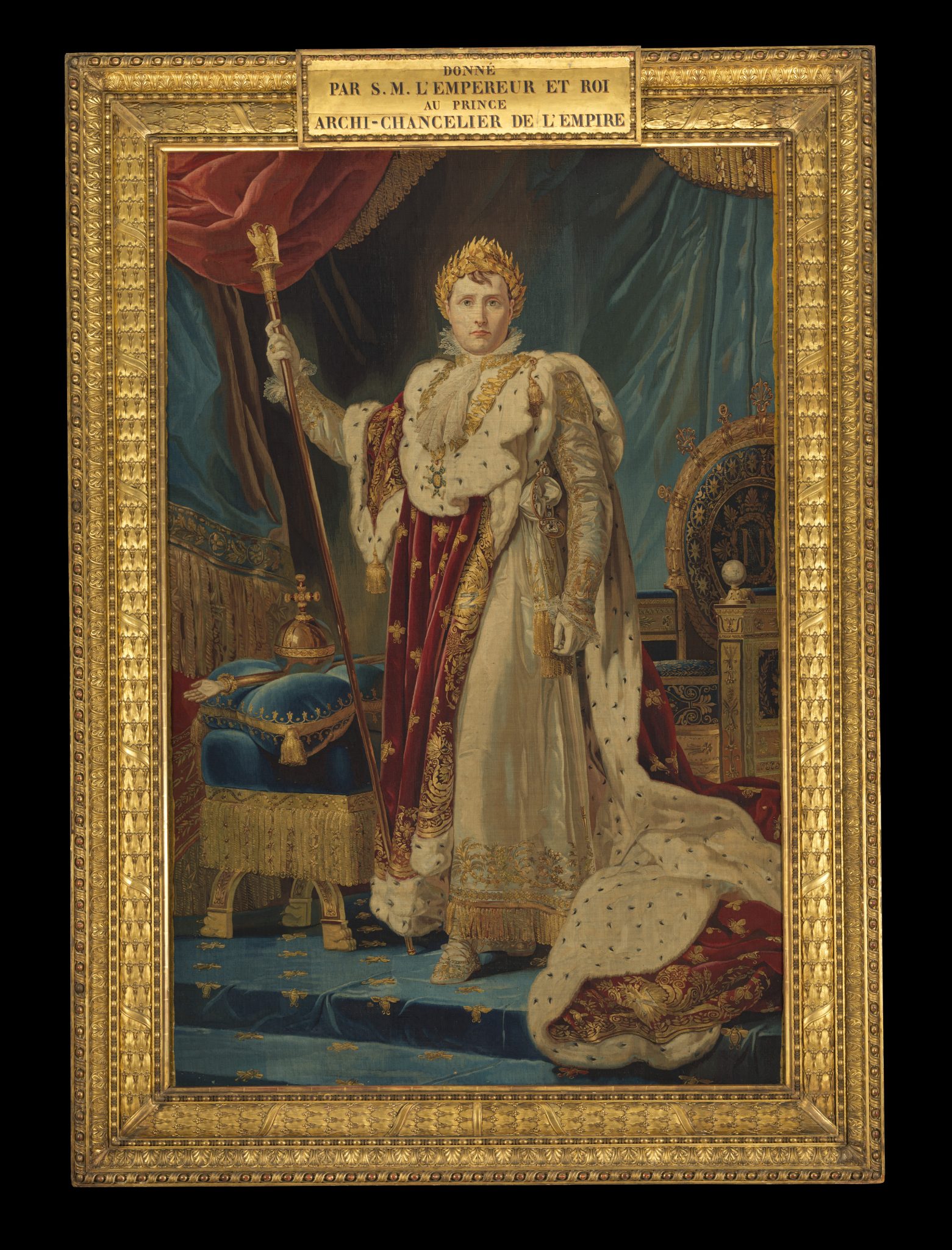 François Gérard 設計的拿破崙一世肖像