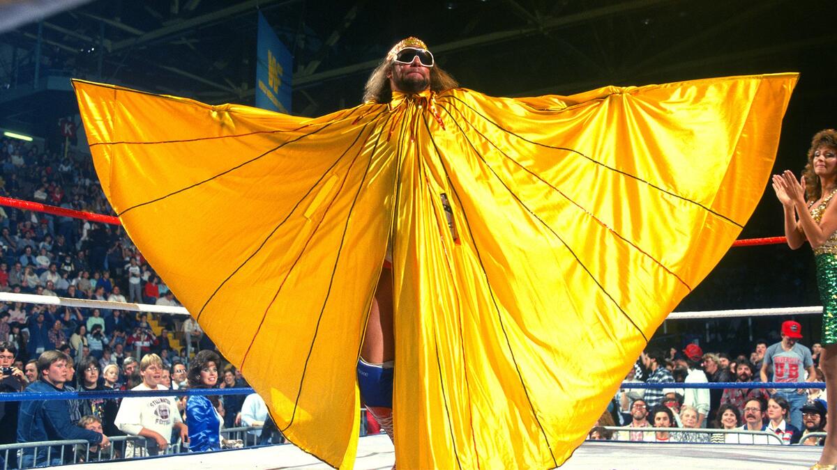 Randy Savage 在 WWE 官方人物頁的肖像