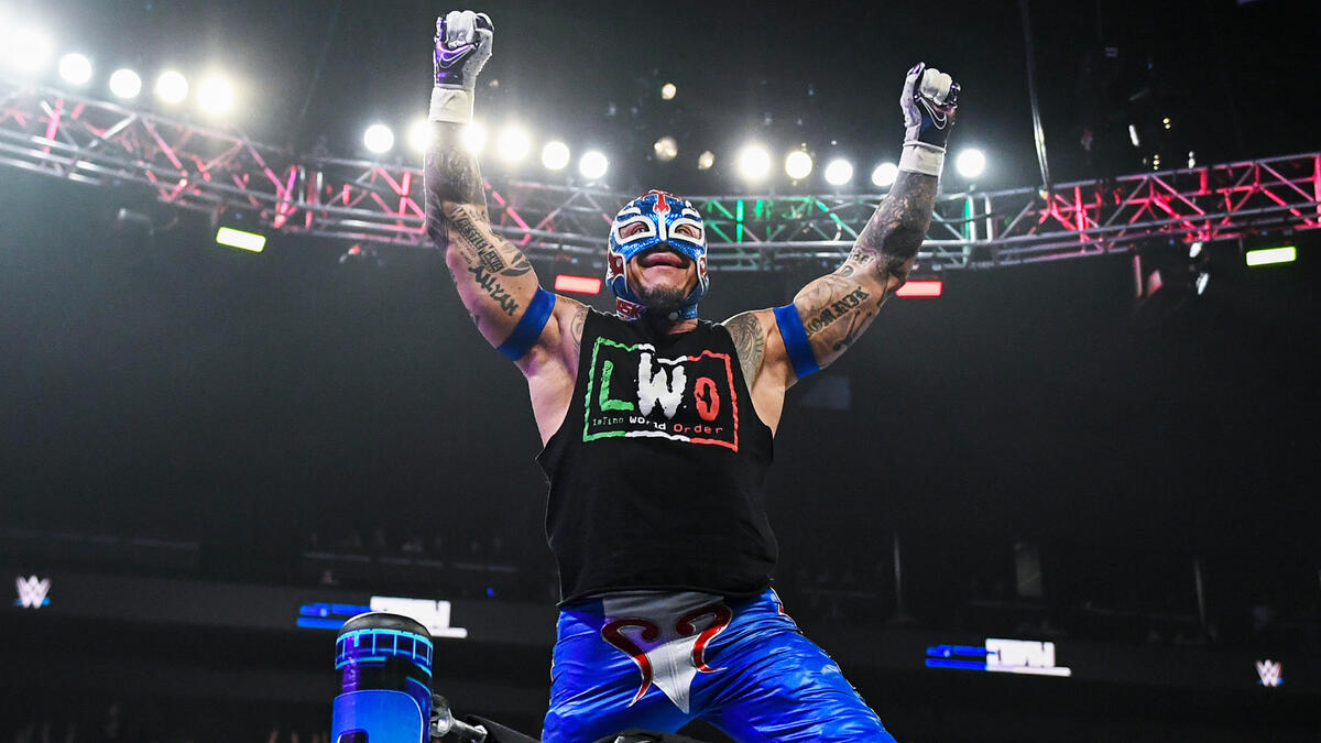 Rey Mysterio 在 WWE 官方人物頁的肖像