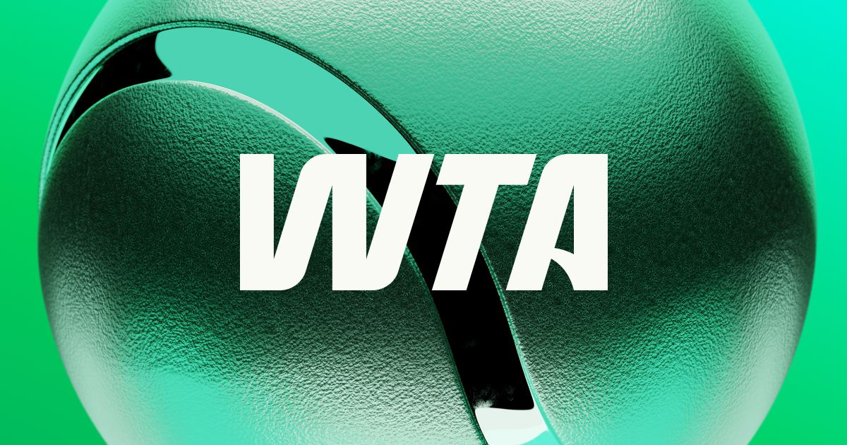 Serena Williams 出現在 WTA 官方人物紀錄頁面的官方人物視覺