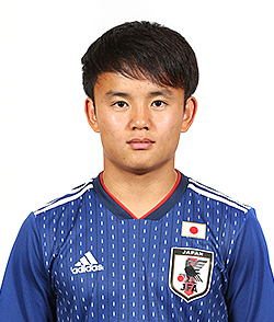久保建英 日本足球代表隊球員官方人物照片
