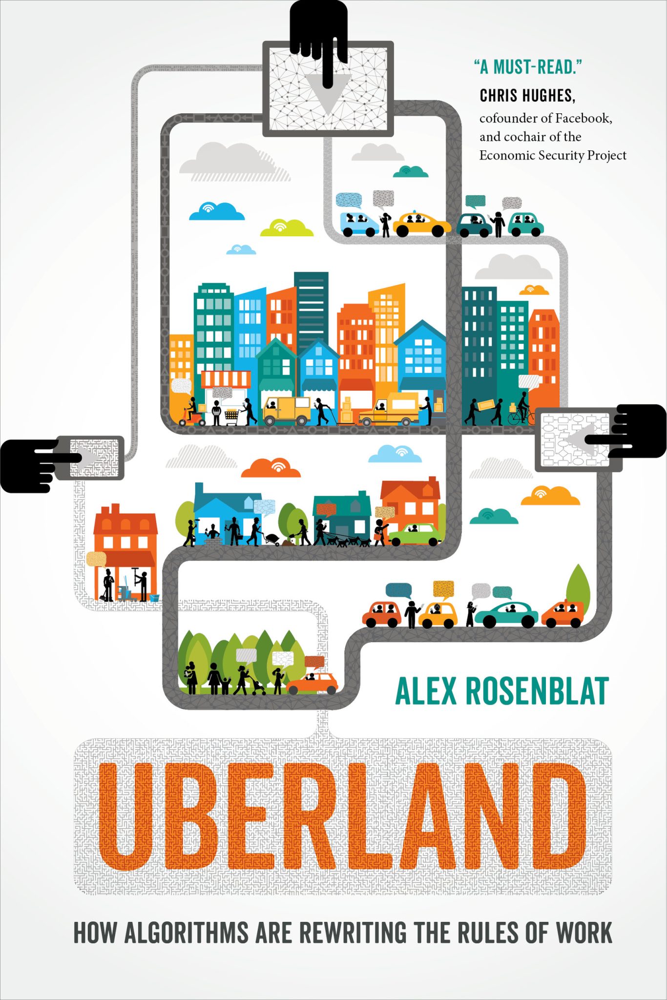 Alex Rosenblat《Uberland》官方書封