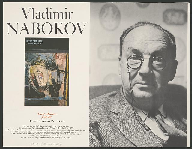 Vladimir Nabokov《羅莉塔》作者與小說家官方人物照片