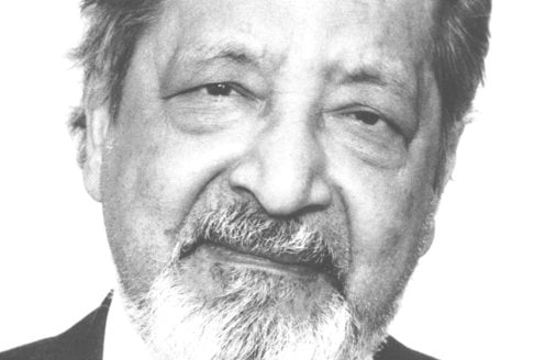 V. S. Naipaul 殖民遺產與移民身份作家官方人物照片